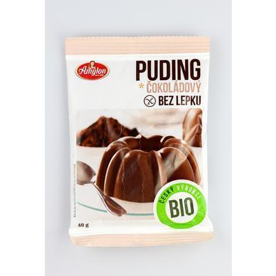 PUDING V PRÁŠKU BIO ČOKOLÁDOVÝ 40g AMYLON BEZLEP