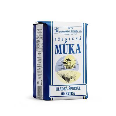 MÚKA HLADKÁ ŠPECIÁL 00 EXTRA 1kg MLYN POHRONSKÝ RUSKOV