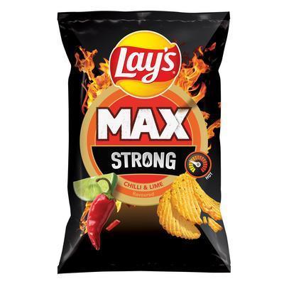 LUPIENKY LAY´S MAX STRONG CHILLI&LIME 120g