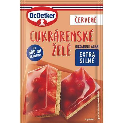 ŽELÉ CUKRÁRENSKÉ ČERVENÉ 10g OETKER