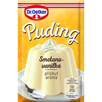 PUDING ARÓMA SMOTANA-VANILKA 38g OETKER
