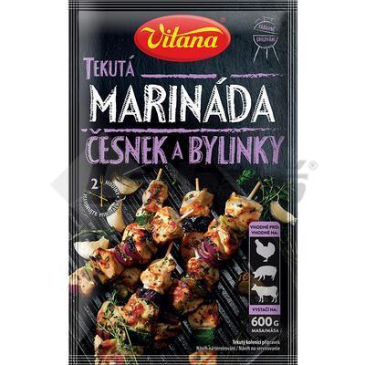 MARINÁDA TEKUTÁ CESNAK A BYLINKY 80g VITANA