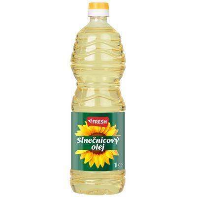 OLEJ SLNEČNICOVÝ 100% 1l PET FRESH