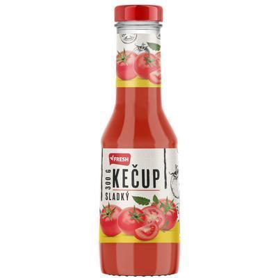 KEČUP SLADKÝ 300g FRESH SKLO