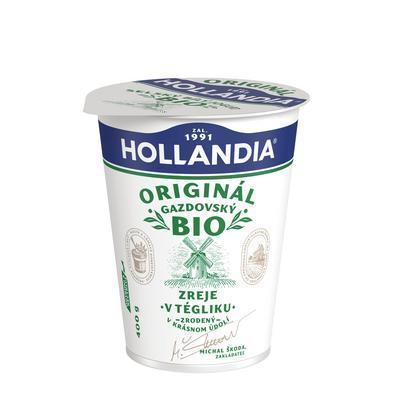 JOGURT BIO BIELY GAZDOVSKÝ 400g HOLLANDIA