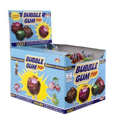 LÍZATKO BUBBLE GUM POP MIX 15g BOX