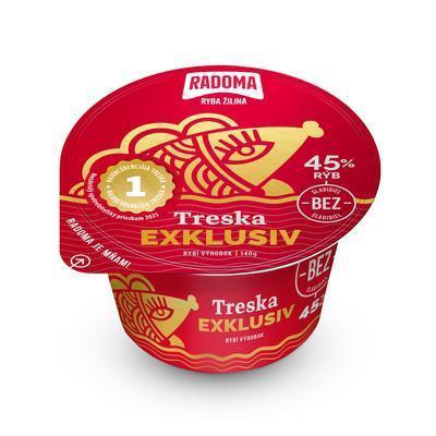 ŠALÁT TRESKA V MAJONÉZE 140g EXKLUSIV RYBA ŽILINA