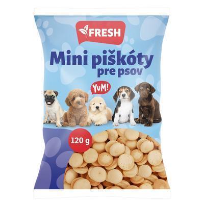 PIŠKÓTY MINI PRE PSOV 120g FRESH
